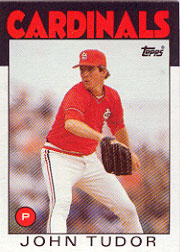 1986 Topps Baseball Cards      474     John Tudor